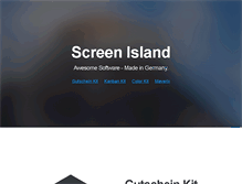 Tablet Screenshot of c5.screenisland.com